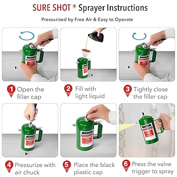 Amazon.com: SURE SHOT A1000G 1-Quart Non Aerosol Sprayer
